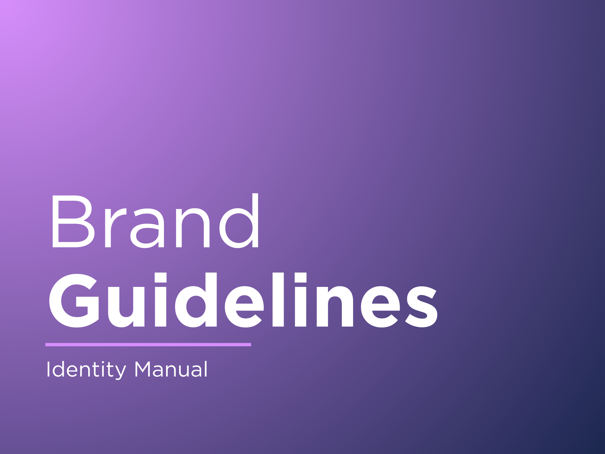 Esempio di Brand Identity: logo e linee guida grafiche